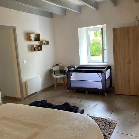 別荘 Le Logis De La Soloire 3 Etoiles Nercillac